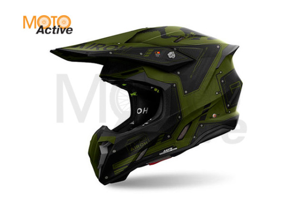 Кроссовый шлем Airoh Twist 3 Military Matt